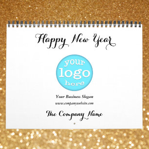 Custom Company Business Logo Office 2026 Photo Calendar
