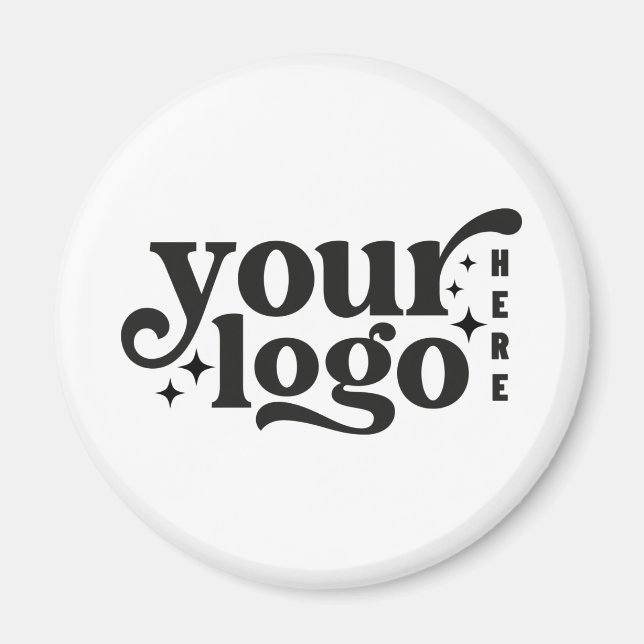 Custom Company Business Logo Personalised Fridge Magnet (Front)