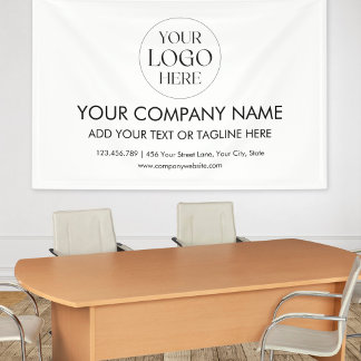 Custom Company Business Logo Professional Banner