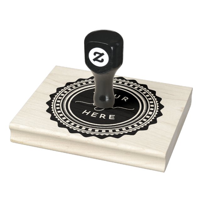 Custom company Business Logo Professional Large Ru Rubber Stamp (Stamp)