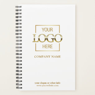 Custom Company Business Logo Promotional Branding Planner