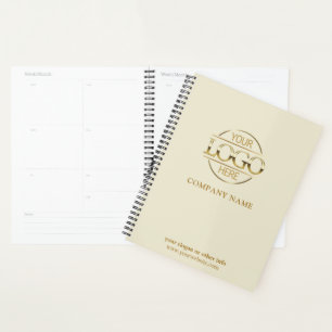 Custom Company Business Logo Promotional Branding Planner