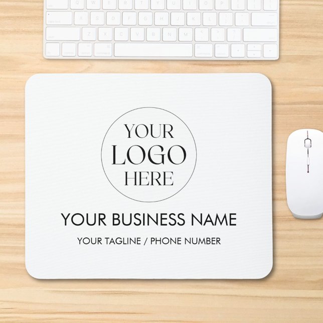 Custom Company Business Logo Promotional Modern Mouse Pad (In situ)