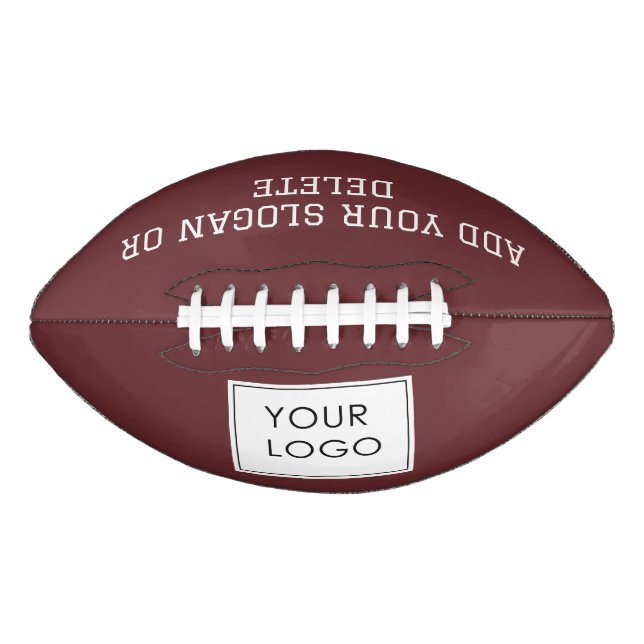 Custom Company Business Logo Promotional Swag  Football (Front)