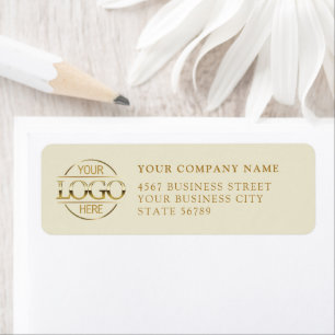 Custom Company Business Logo Return Address
