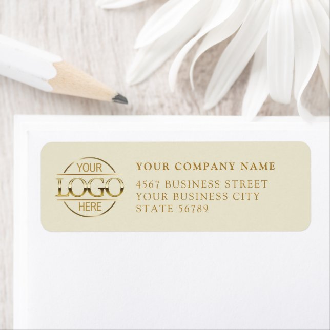 Custom Company Business Logo Return Address (Insitu)
