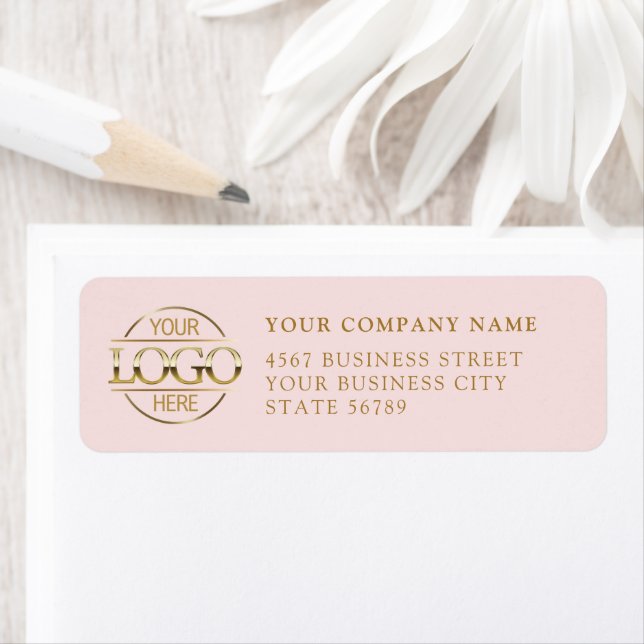 Custom Company Business Logo Return Address (Insitu)