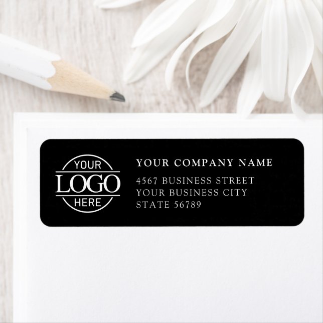 Custom Company Business Logo Return Address (Insitu)
