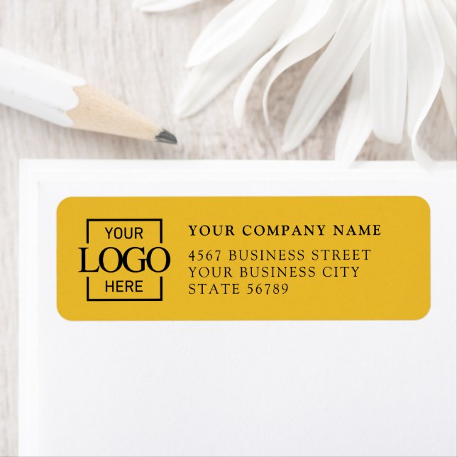 Custom Company Business Logo Return Address (Insitu)