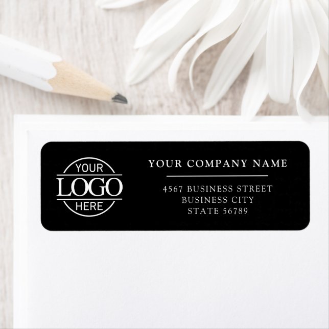 Custom Company Business Logo Return Address (Insitu)