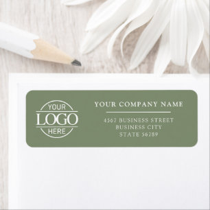 Custom Company Business Logo Return Address