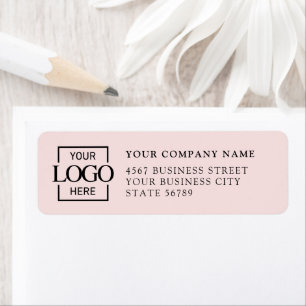 Custom Company Business Logo Return Address