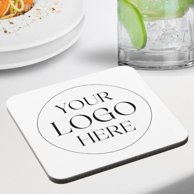 Custom Company Business Logo Simple Coaster (Creator Uploaded)