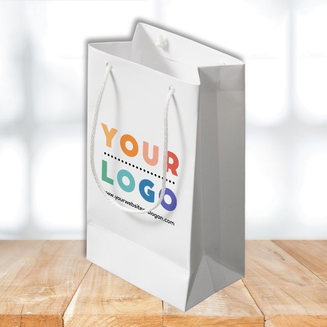 Custom Company Business Logo Small Paper Gift Bag (Creator Uploaded)