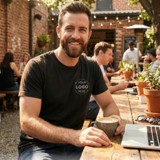 Custom Company Business Logo T-Shirt