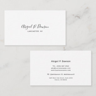 Custom Company Corporate Networking Business Card