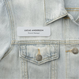 Custom Company Employee Dry Erase Magnetic Name Tag