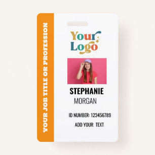 Custom Company Employee ID Photo ID Badge