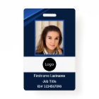 custom company employee id, Photo Logo Bar Code