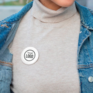 Custom Company Logo 6 Cm Round Badge