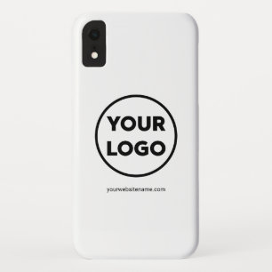 Custom Company Logo and Business Website or Text Case-Mate iPhone Case