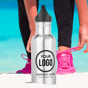 Custom Company Logo And Slogan With Promotional 532 Ml Water Bottle