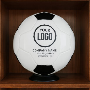 Custom Company Logo And Slogan With Promotional Soccer Ball