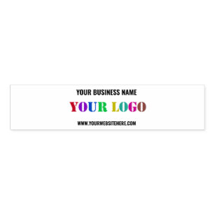 Custom Company Logo and Text Business Napkin Bands