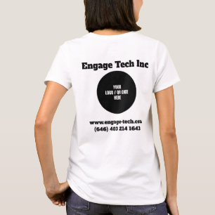Custom Company Logo Attire (front & back design) T-Shirt