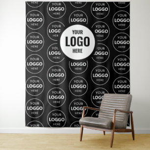 Custom Company Logo Backdrop For Events Tapestry