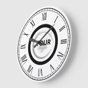 Custom Company Logo Branded Large Clock