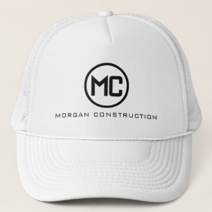 Custom Company Logo & Business Name Trucker Hat