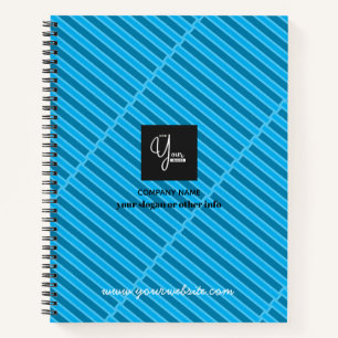 Custom Company Logo Business Notebook