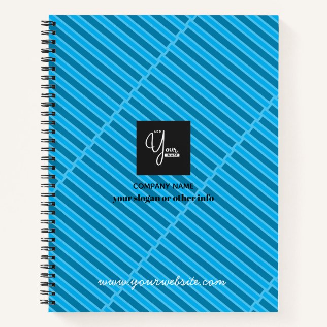 Custom Company Logo Business Notebook (Front)