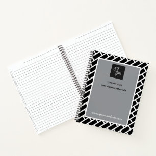 Custom Company Logo Business Notebook