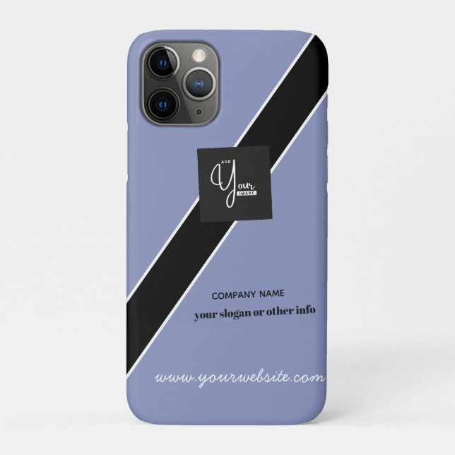 Custom Company Logo Business Notebook Case-Mate iPhone Case (Back)