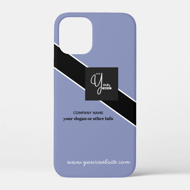 Custom Company Logo Business Notebook Case-Mate iPhone Case (Back)