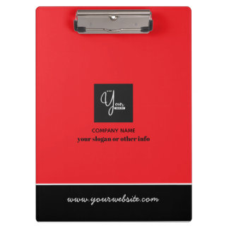 Custom Company Logo Business Notebook Clipboard