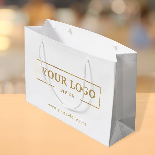 Custom Company Logo Business Promotional Gift Large Gift Bag (Creator Uploaded)