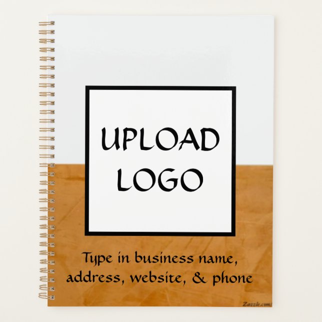 Custom Company Logo Business Promotional Gift Planner (Front)