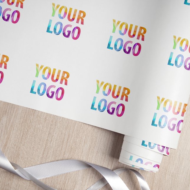 Custom Company Logo Business Promotional Gift Wrapping Paper (Creator Uploaded)