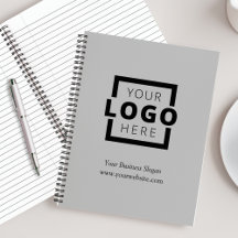 Custom Company Logo Business Promotional Grey