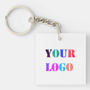 Custom Company Logo Business Promotional Keychain