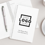 Custom Company Logo Business Promotional White Planner<br><div class="desc">Elevate your business with our custom company logo business promotional white planner. Make it uniquely yours by adding your company logo and essential business details. Take your branding a step further by choosing a background colour that perfectly matches your brand identity.</div>