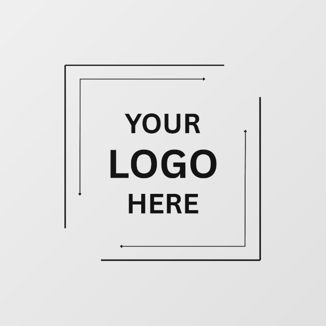 Custom Company Logo Business Window Cling (Sheet)