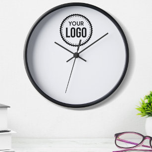 Custom Company Logo Clock
