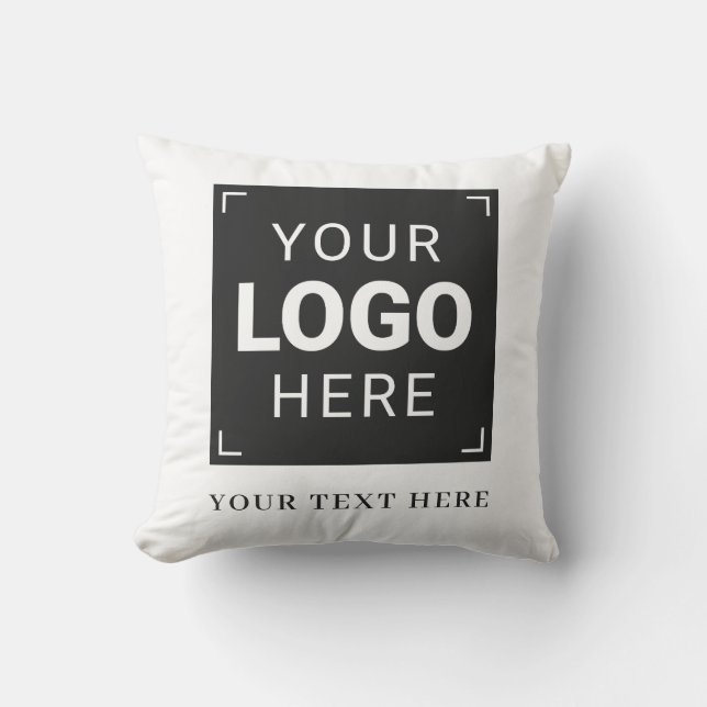 Custom Company Logo Cushion (Front)