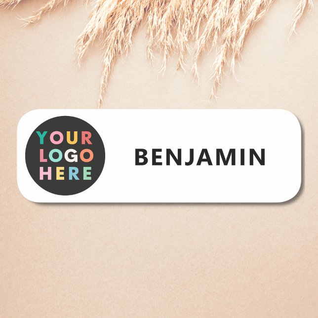 Custom Company Logo Employee Magnetic  Name Tag (Creator Uploaded)