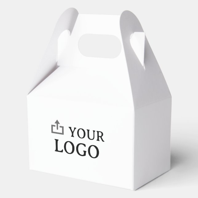 Custom Company Logo  Favour Box (Back)