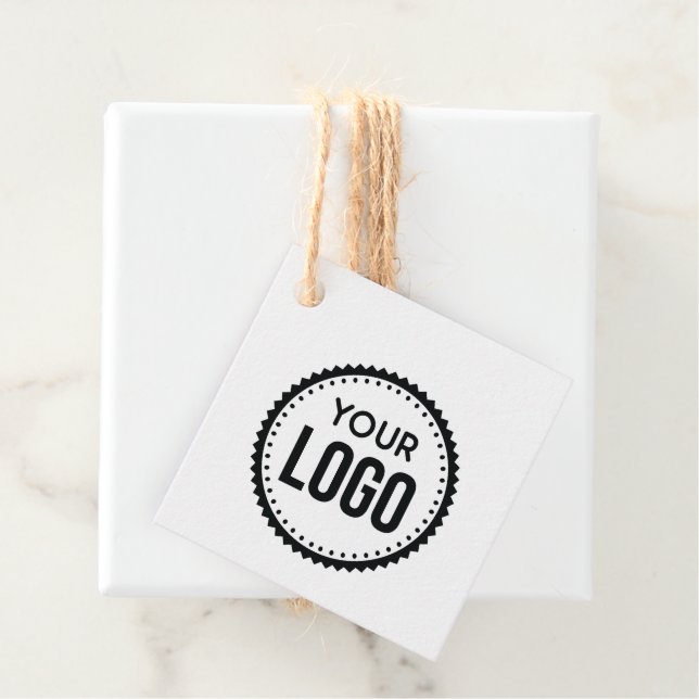Custom Company Logo Favour Tags (In Situ)